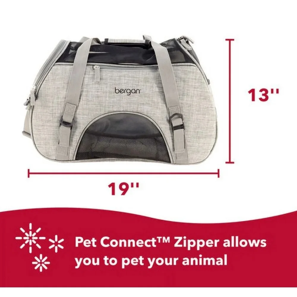 Bergan Gray Pet Carrier